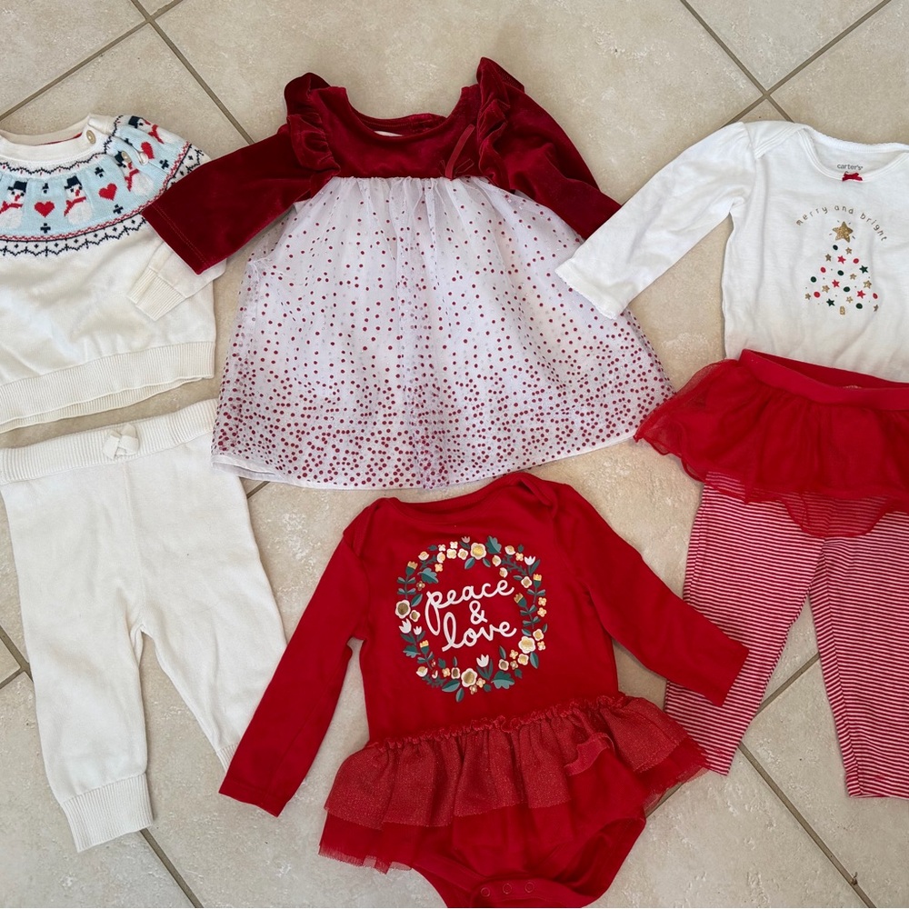 Posh Peanut + other toddler girl Christmas bundle